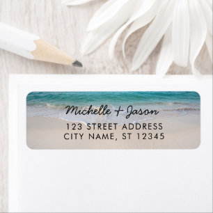 Personalized Blue Ocean Summer Beach Waves