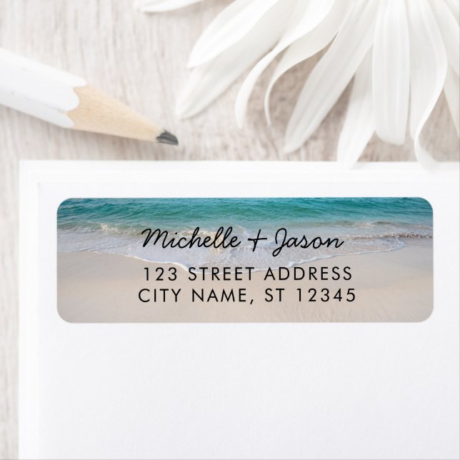 Personalized Blue Ocean Summer Beach Waves (Insitu)