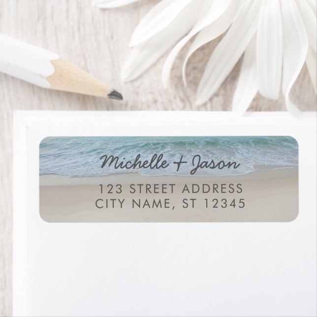Personalized Blue Ocean Summer Beach Waves (Insitu)