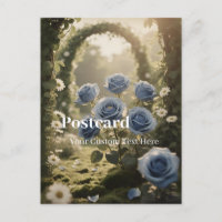 Personalized Blue Rose – Unique Anniversary Love