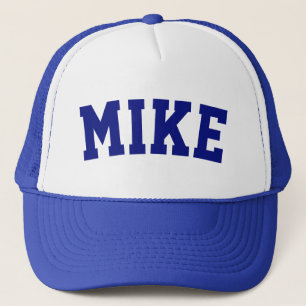 Personalized Blue Short Name Trucker Hat
