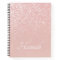 Personalized Blush Pink Glitter Ombre