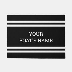 Personalized Boat Name Dock Mat
