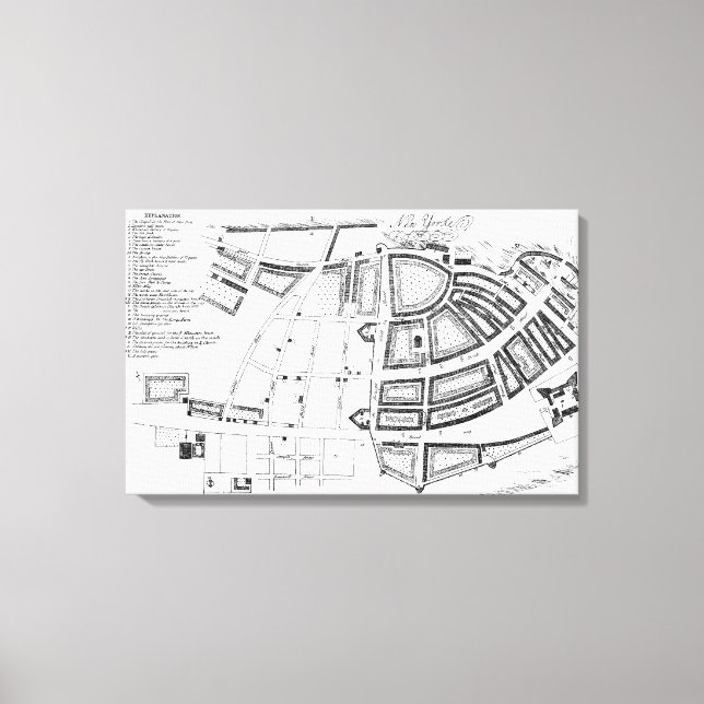 Personalized Boat Sailor Navy Nautical Home &Kids  Canvas Print (Front)