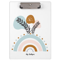 personalized boho rainbow custom