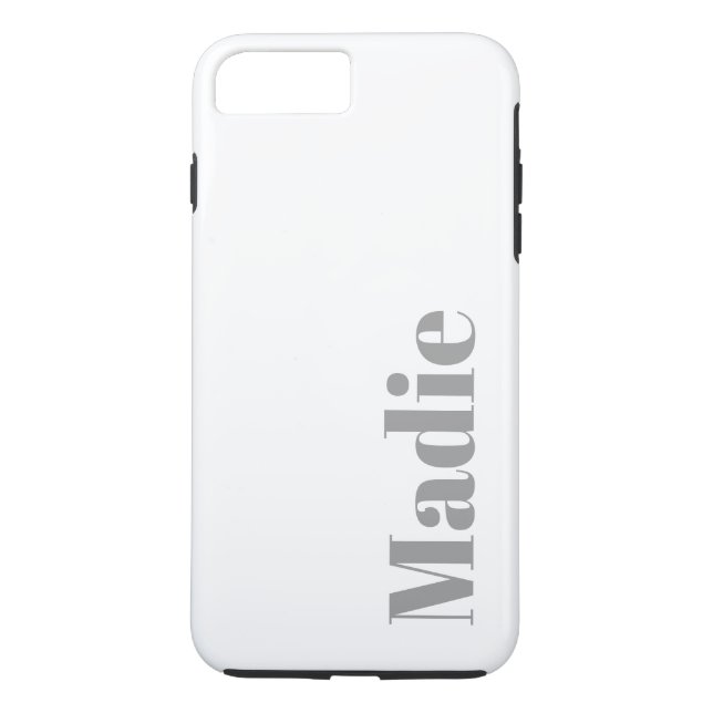 Personalized Bold Name Phone Case (Back)