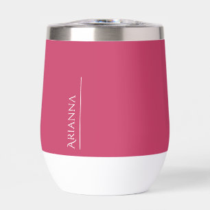 Personalized bold pink