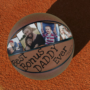 Personalized Bonus Dad Basketball Gift