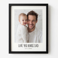 Personalized Bonus Dad Photo | Custom Step Dad