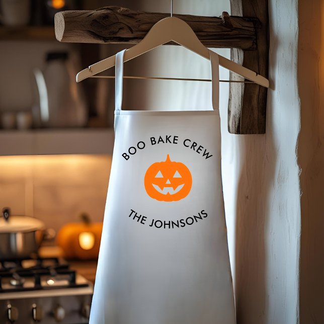 Personalized Boo Crew Pumpkin – Personalized Apron (Creator Uploaded)
