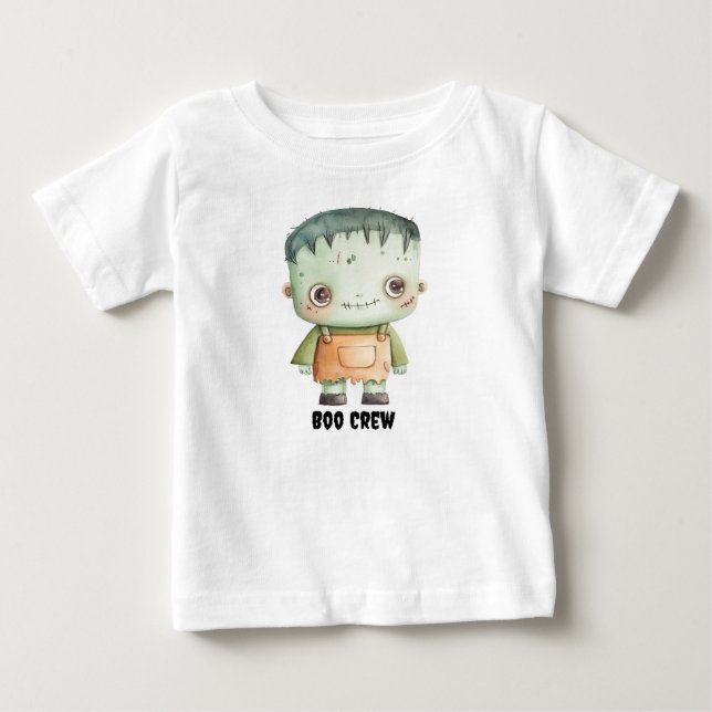 Personalized "Boo Crew" T-Shirt with Frankenstein (Front)