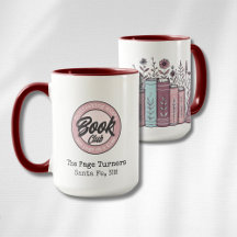 Personalized Book Club Logo & Floral