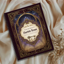 Personalized Book Log Fantasy Reading Journal