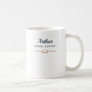 Personalized Book Lover Name Mug