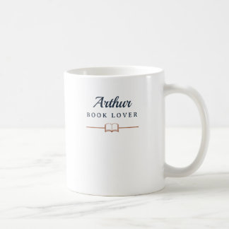 Personalized Book Lover Name Mug