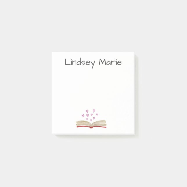 PERSONALIZED BOOK notes (Front)