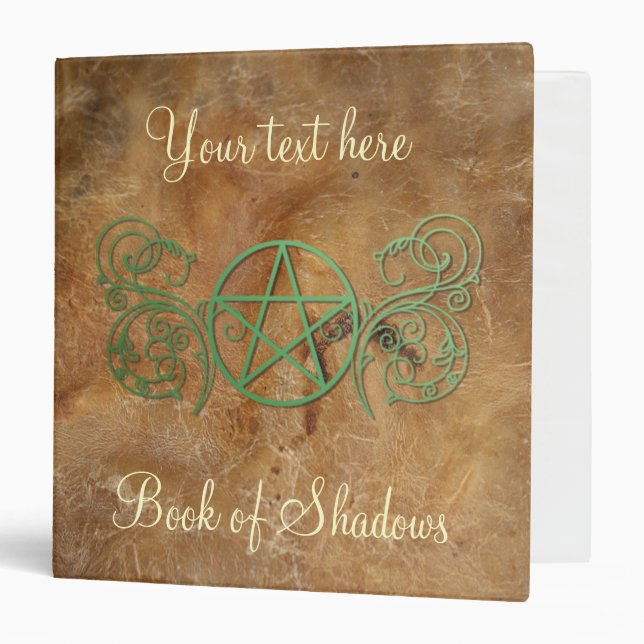 Personalized Book of Shadows Binder (Front/Inside)