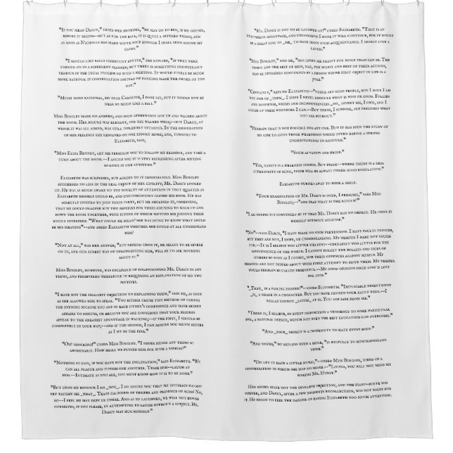 Personalized Book Quote Text Excerpt (Front)