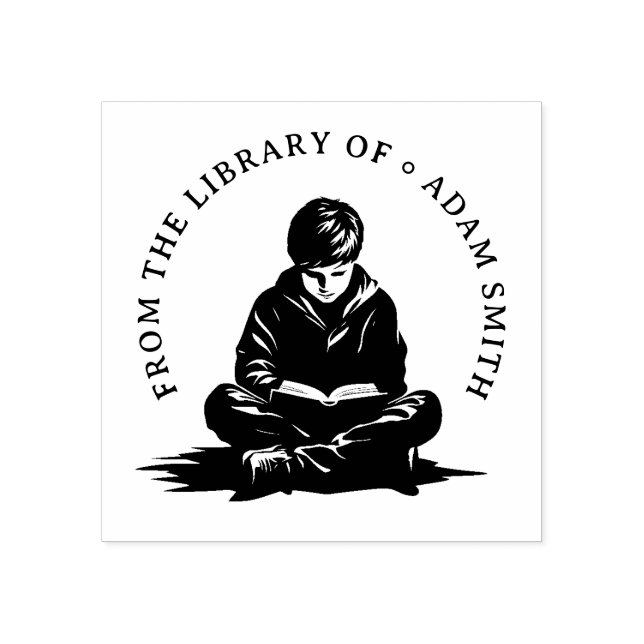 Personalized book stamp for kids (Imprint)