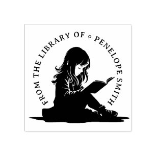 Personalized book stamp for kids