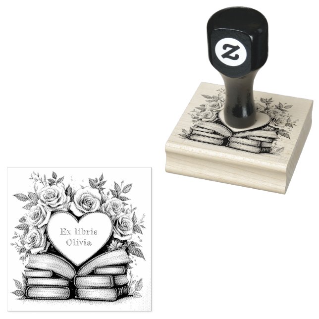 Personalized Bookowner Stamp for Book Lovers (Stamped)