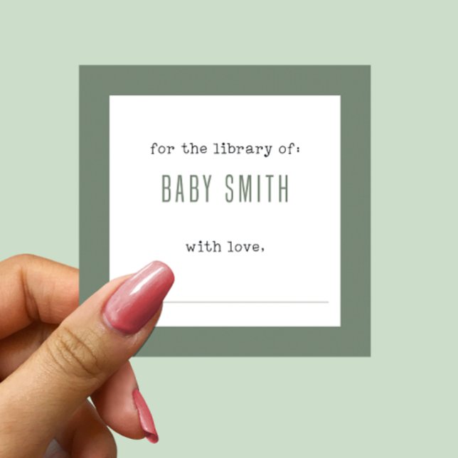 Personalized Bookplate Stickers (Creator Uploaded)