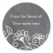 Personalized Bookplates - Floral Chalkboard