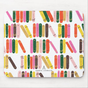 Personalized Bookworm Mouse Pad