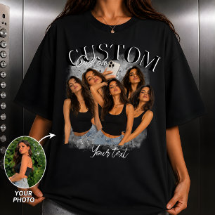 Personalized bootleg 90s Retro Girlfriend Vintage T-Shirt