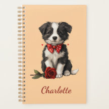 Personalized Border Collie with Custom Name