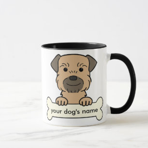Personalized Border Terrier Mug