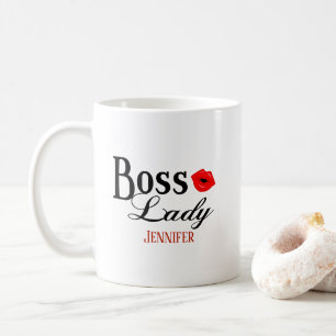 Personalized  Boss Lady  Mug