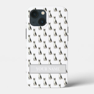 Personalized Boston Terrier Frenchton iPhone 13 Mini Case