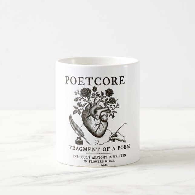 "Personalized Botanical Healer Mug - Custom Name M (Center)