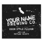 Personalized bottle Label Stickers