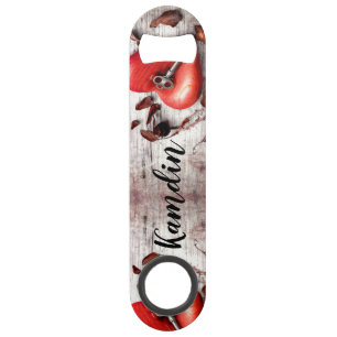 Personalized Bottle Opener Country Wood Key to my Bar Key