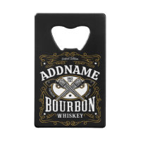 Personalized Bourbon Vintage Guns Whiskey Label