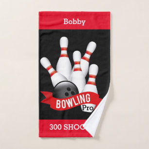 Personalized Bowling Pro Large Bowling Towel