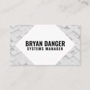 Personalized "Box World" (UK/Euro) Business Card