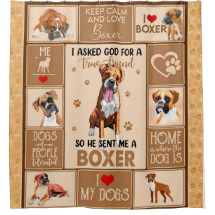 Personalized Boxer Dog Blanket,