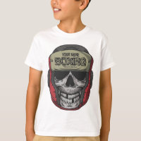 Personalized Boxer Fight Club Skeleton Boxing Gym 