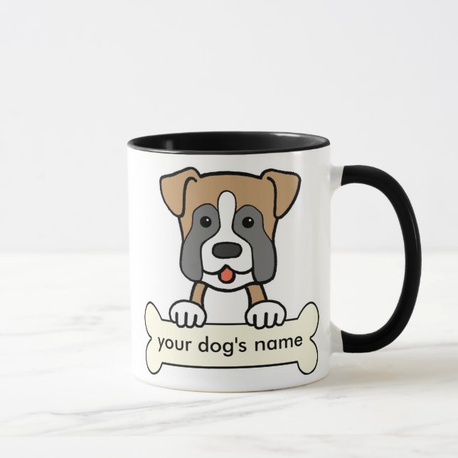 Personalized Boxer Mug (Right)