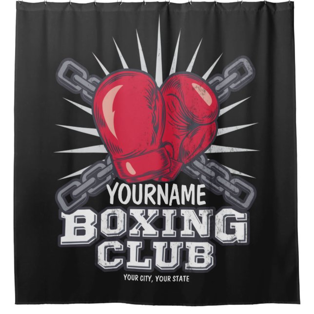 Personalized Boxing Gloves Fighter Champion Boxer  (Front)