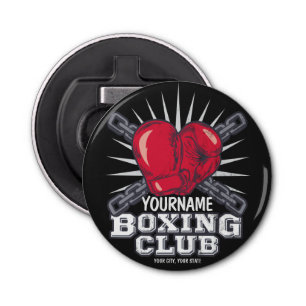 Personalized Boxing Gloves Fighter Champion Boxer Bottle Opener