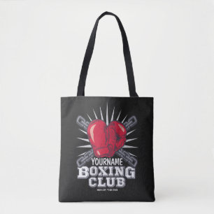 Personalized Boxing Gloves Fighter Champion Boxer Tote Bag