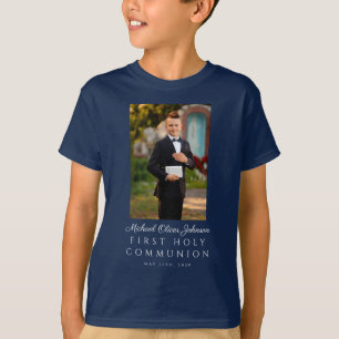 Personalized Boy First Communion  T-Shirt