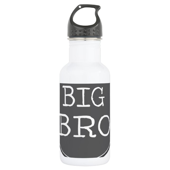 Personalized Boys Big Brother 532 Ml Water Bottle (Front)