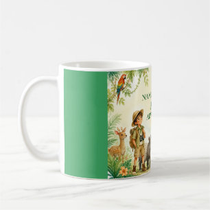 Personalized Boy's Jungle Adventures Mug