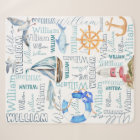 Personalized boys name nautical marine sailing 