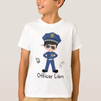 Personalized Boys Police Officer Law Enforcment
